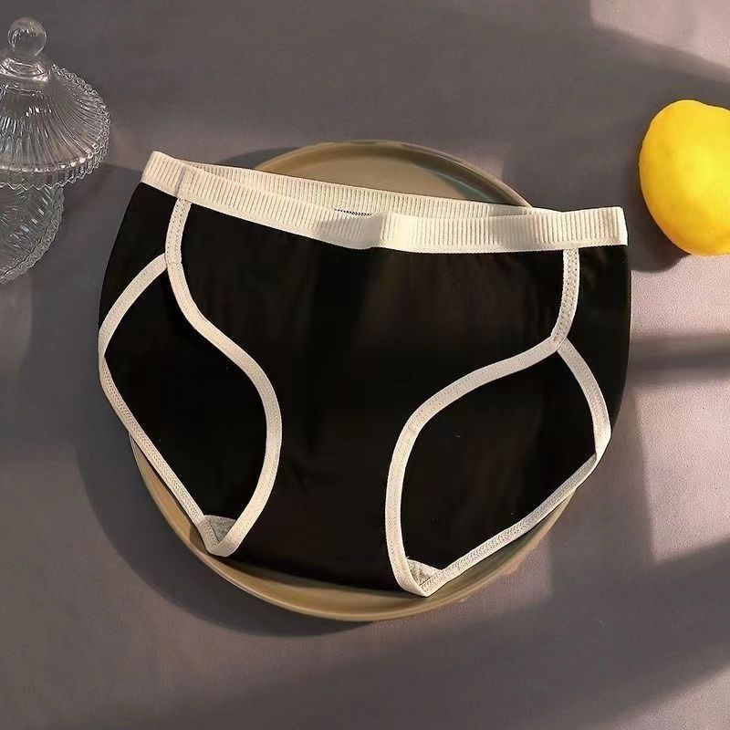 下着の女性の純綿の学生の韓国版の中で腰のセクシーな純綿の快適な通気性の抗菌の少女の大きいサイズのズボンの頭の三角のズボン