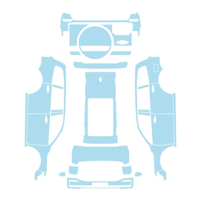 Tpu Invisible Car Film Full — Car paint protective film
