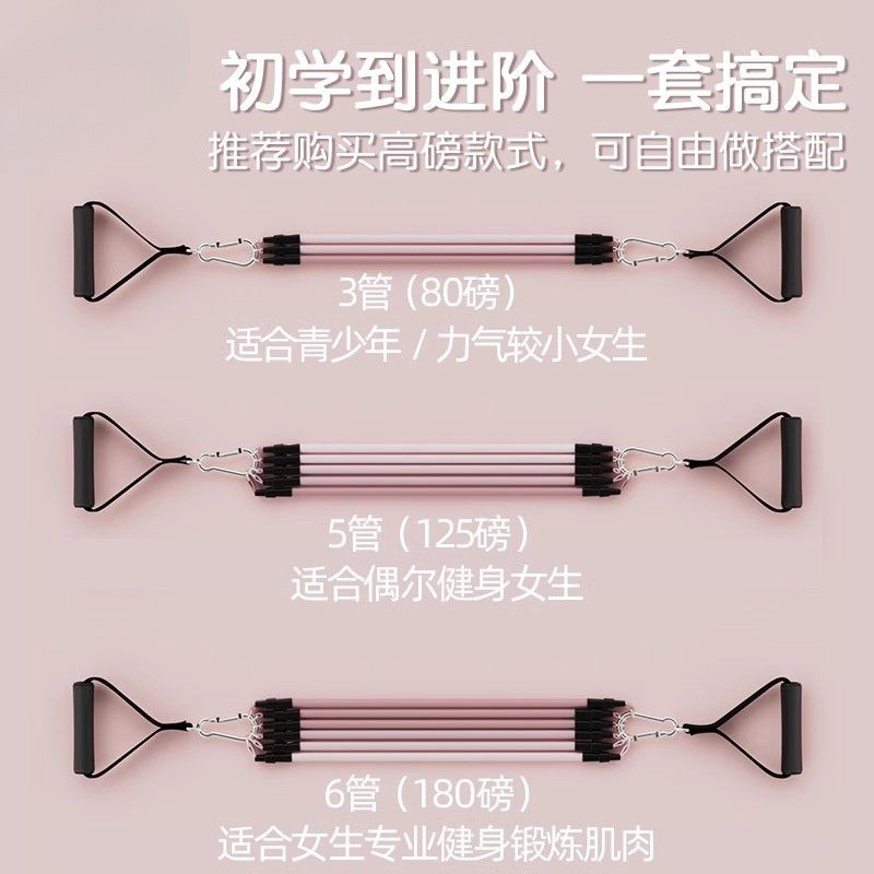 不伤门框拉力绳家用健身弹力带女弹力绳高位下拉开肩练背神|undefined
