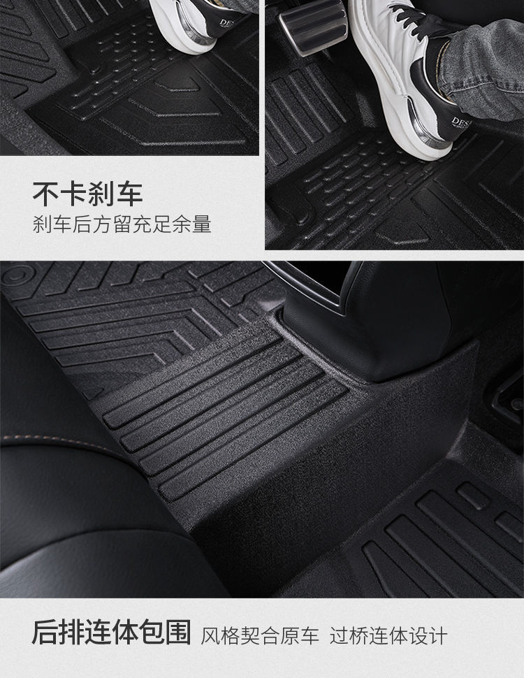 tpe Floor Mats Are Suitable for Nissan 14th Generation New Sylphy Classic Teana X-trail Qashqai Tiida Sunshine Blue Bird