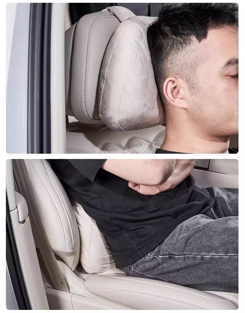 Suitable for Zhiji Ls6/Ls8/Ls9 Headrest, Lumbar Support, Seat Pillow, Neck Pillow, Lumbar Cushion, Comfortable Car Accessories