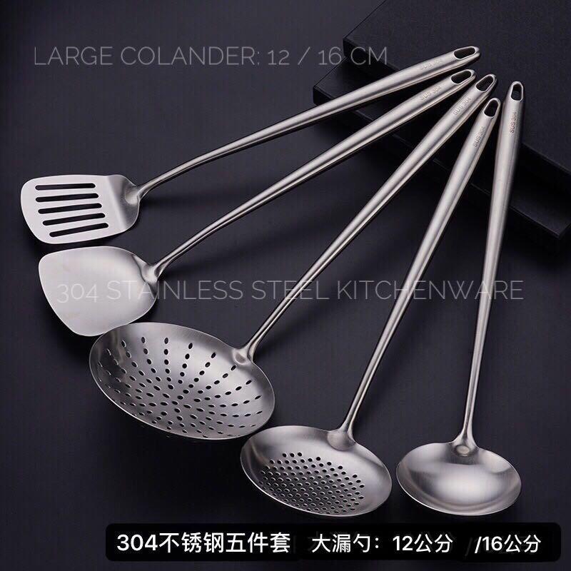 304 stainless steel frying spoon, frying...