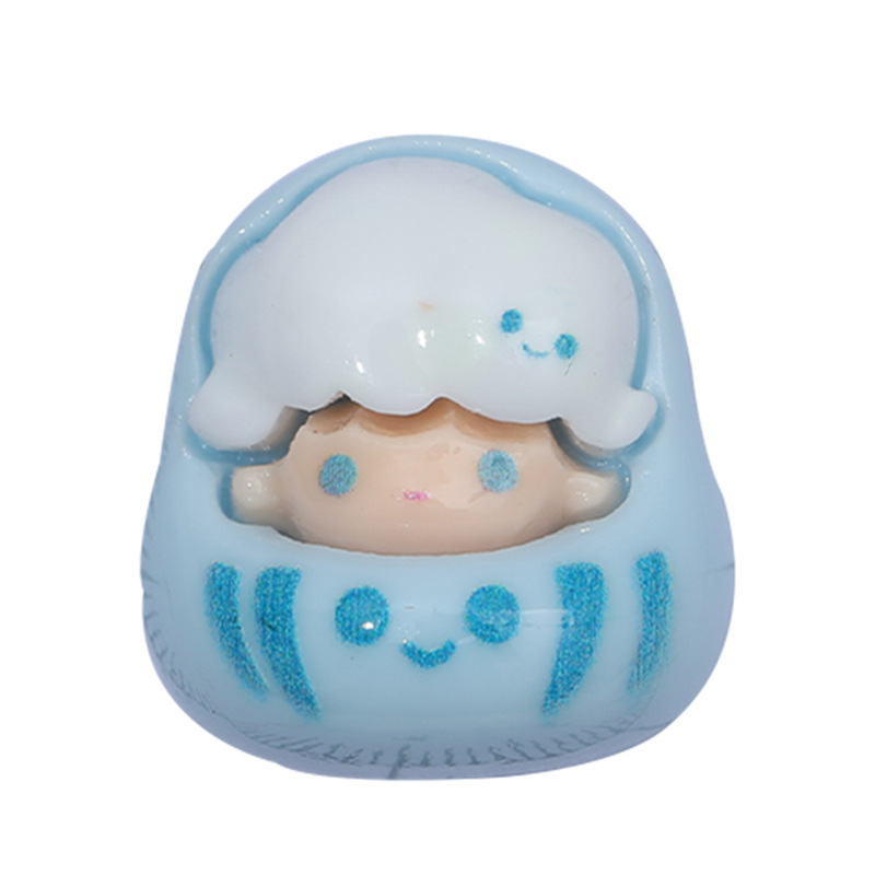 Damo de dibujos animados de grano lindo diy accesorios de resina tridimensional crema pegamento llavero colgante teléfono caso accesorios materiales, etc.