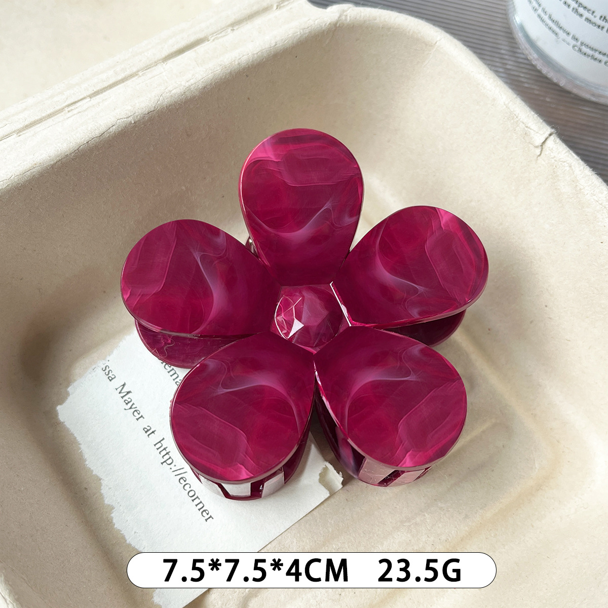Flores de gran tamaño atrapar pinzas de pescado dulces coreanos pinzas de cabello coreanos de alta calidad delicados lindos clips joyas