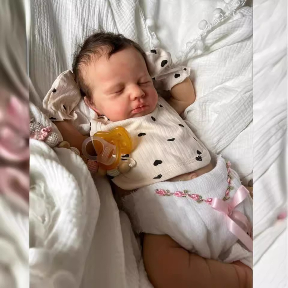 Muñeca de simulación NPK LouLou de 19 pulgadas, bebé reborn, suministro transfronterizo de OZON Amazon, dropshipping