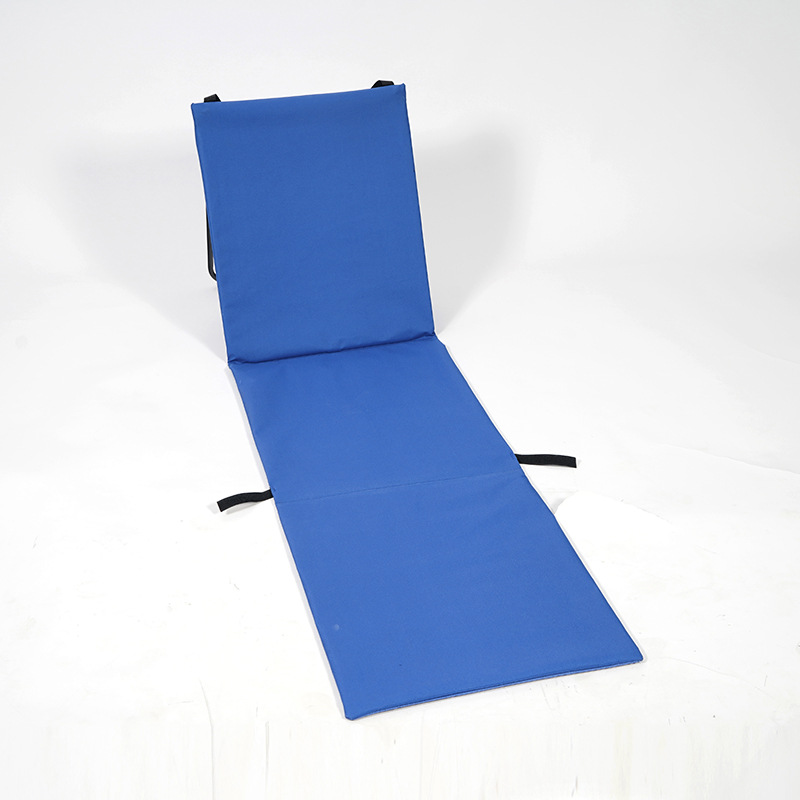 Nueva tela Oxford simple al aire libre con soporte para respaldo, camping en la playa, alfombra de playa individual junto al mar