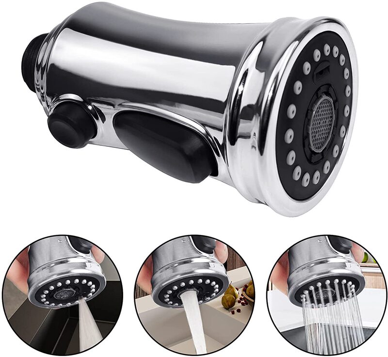Kitchen Faucet Bathroom pull-out Faucet Nozzle Sink Faucet Spray Head Replacement Parts