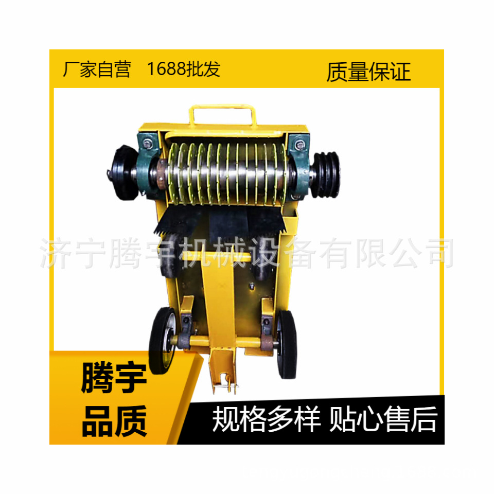 陕西西安电动马路刻纹机 手推式路面刻纹机 自动行走式刻纹机