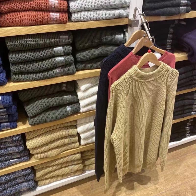 Yuan list! 480G heavy wool sheep fluffy thick thick needle autumn and winter men's and women's half high collar sweater sweater 423571 Yuan list! 480G heavy wool sheep fluffy thick thick needle autumn and winter men's and women's half high collar sweater sweater 423571