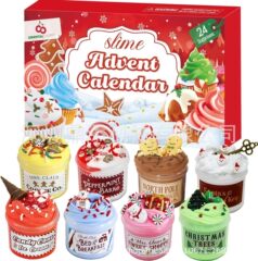 深セン在庫あり アドベントカレンダー 2025 スライム クリスマス カウントダウンカレンダー