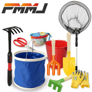 Sea tools garden tools black plastic handle plastic spraying dual-purpose hoe five-tooth rake shovel outdoor hoe flower shovel