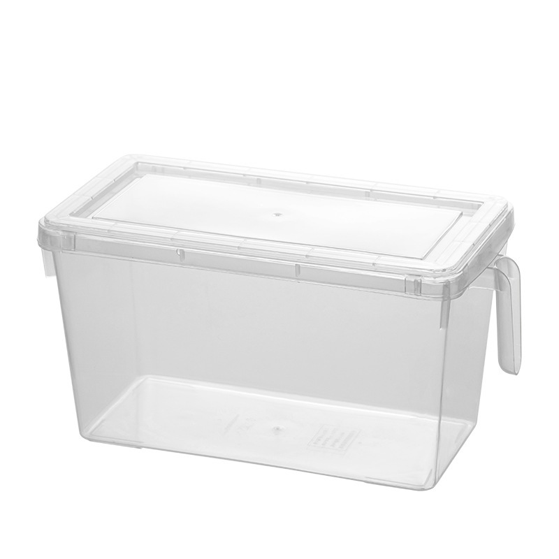 冰箱收纳盒食品级带手柄保鲜盒厨房蔬菜水果整理冷冻鸡蛋储物盒|undefined