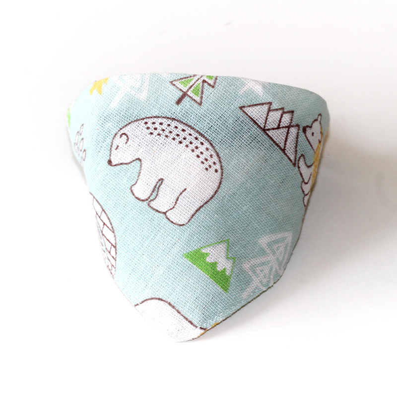 Pañuelo triangular para mascotas, pañuelo para perros ragdoll, collar para gatos, babero para perros pequeños, estilo lindo y dulce, estilo japonés