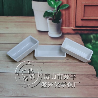[coal Analysis Laboratory] Open Size Ceramic Gray Dish Porcelain Ark Various Specifications Gray Dishes