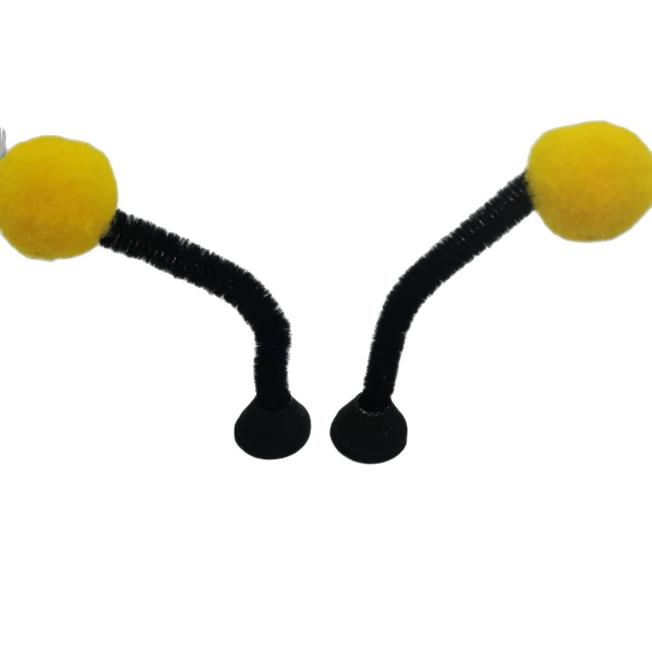 Twisting Stick Rubber Base Hat Kidsren's Hair Accessories Bee Antennae Accessories Pet Clothing Accessories Bendable Fur Ball