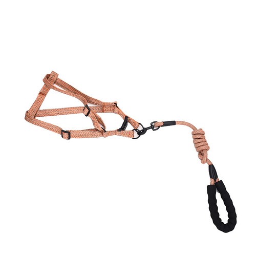 Dog Harness Leash for Medium to Large Dogs, Wholesale New Dog Harness Back and Chest Leash, Korean Style Leash for Outgoing Walks