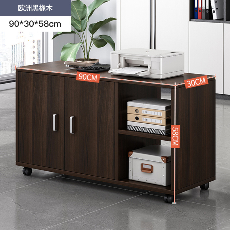 Debajo del escritorio Gabinete de la Oficina gabinete lateral de madera con cerradura gabinete de oficina impresora gabinete del cajón armario bajo