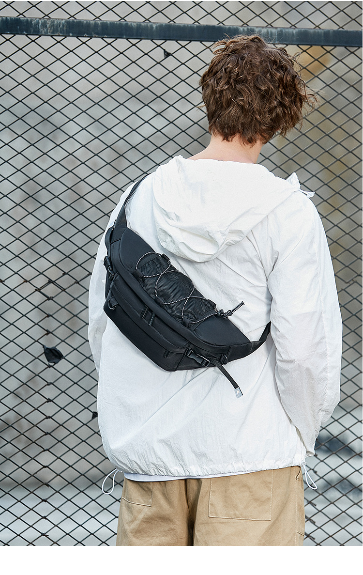 Fashion Chest Bag, Small Crossbody Backpack, Trendy Brand, Shoulder Bag, Men's Sports Bag, Casual Waist Bag_ipsvogv.com