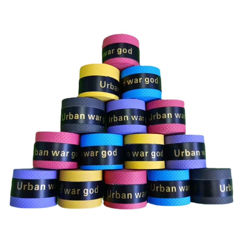 Sweat Absorbing Belt Badminton Hand Glue Non-slip Fishing Rod Wrapping Handle Belt Thickened Tennis Racquet Wrapping Belt Breathable Hand Glue Sweat Absorbing Belt