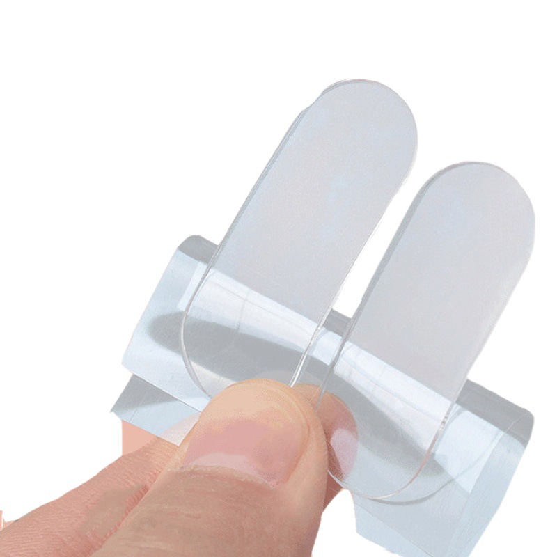 Face-Showing Small Invisible Waterproof and Sweat-Proof Fixed Exquisite Ear Patch Transparent Silicone Keel Frosted Butterfly-Shaped Elf Ear Patch