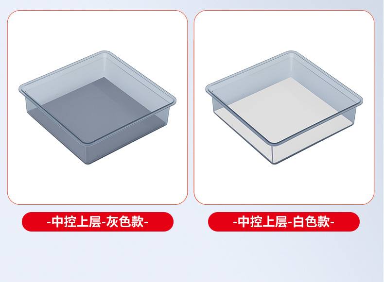 Suitable for Tesla's New Model Y/Yl Center Console Armrest Storage Box, New 3-Specific Storage Box