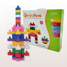 厂家批发儿童益智玩具彩色百变齿轮积木拼图玩具开发幼教互动玩具