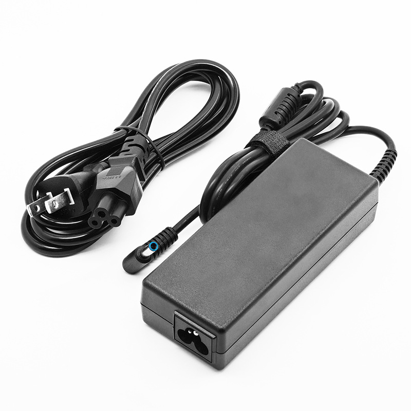 Hp 19.5v 4.62aブルーポート針付きノートパソコン充電アダプタ4.5*3.0充電器90wを適用