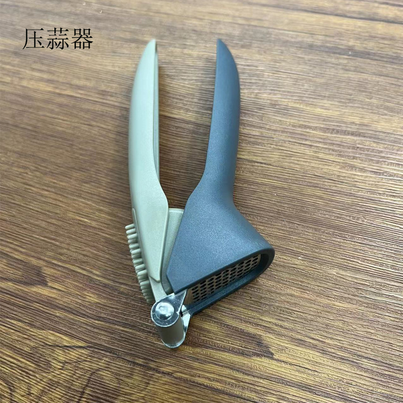 Stainless steel garlic press garlic masher garlic squeezing garlic garlic clip kitchen manual garlic squeezing garlic masher household tools