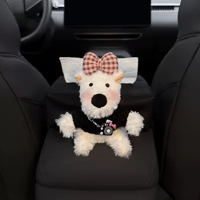 Holder Seat Tissue Bag Decoration — Car tissue box/set