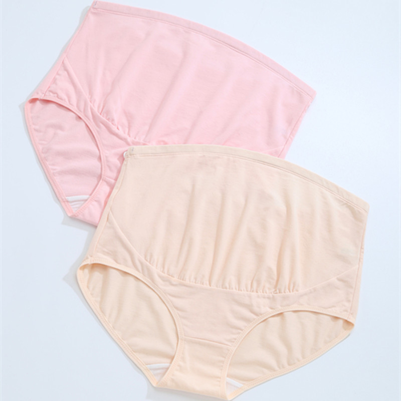Zhangyan factory wholesale cotton plus size high waist pregnant women underwear ladies pregnant women underwear underwear big belly wear