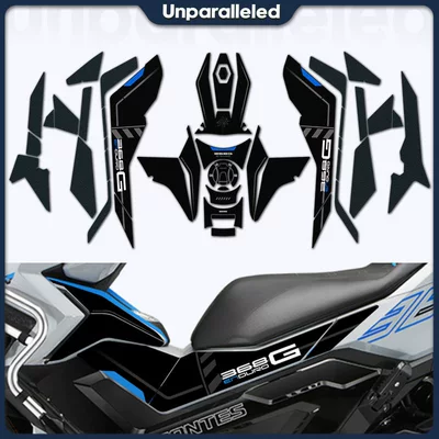 Thickened Anti-Scratch Rubber Protective Film – Motorcycle engine and accessories - 26-models-of-c2-full-set-including-pedal-underguard-armor-pet-thickened-matte