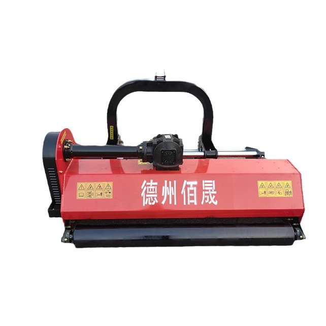 Trituradora de césped lateral hidráulica, máquina de retorno de paja de maíz, trituradora, máquina de retorno de martillo y garra, cortadora de césped de huerto