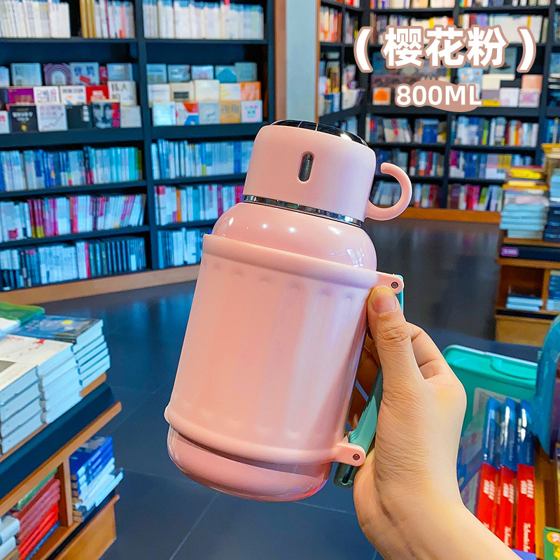 2025シンプルins大容量保温カップ316ステンレス水筒屋外携帯コップ卸売り|undefined