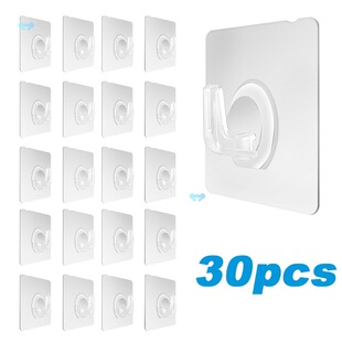 Transparent Wall Hooks Hangers Self Adhesive Door Wall Hange