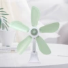[Green] Clamp fan (strong wind)