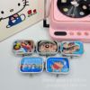 Metal crayons, handheld sophisticated storage box, Japanese cartoon storage system home use