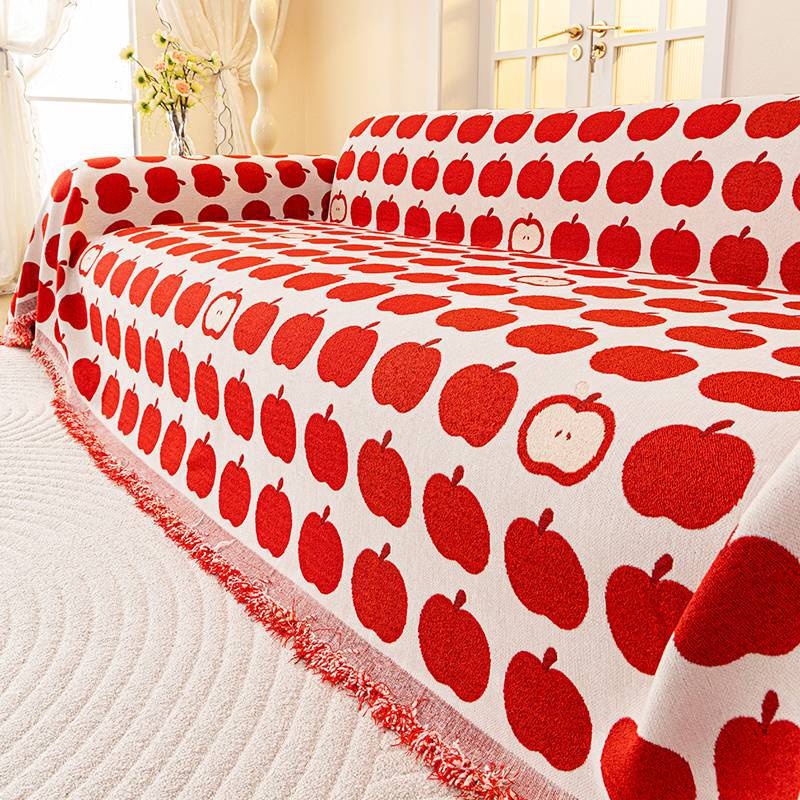 Sofa Slipcover Cartoon Throw Blanket, Universal For All Seasons, One-piece Combination Cover, Towel, Sofa Cover_voghion.com