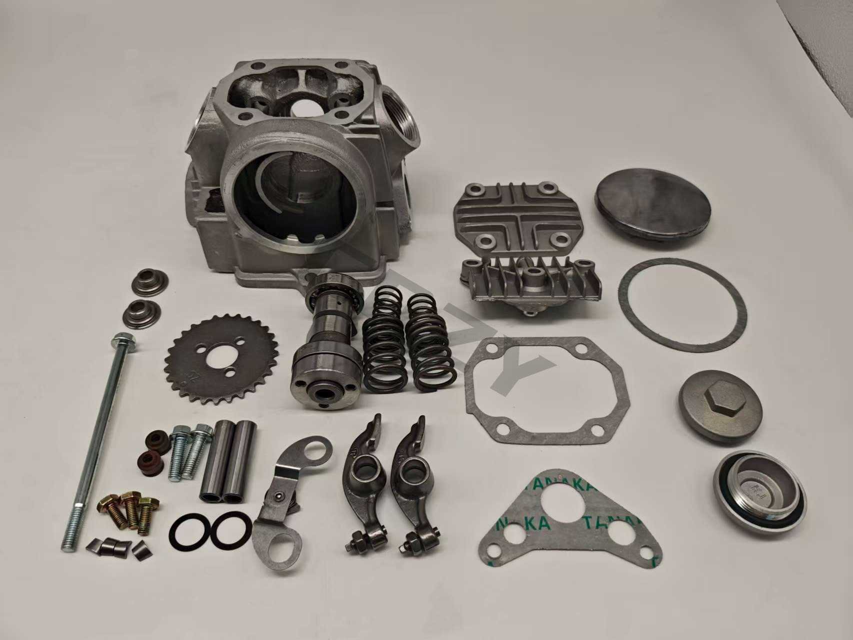 Motorcycle Parts Jialing Jh7048Q Cylinder Head Assembly Underbone Bike Engine Cylinder Head Assembly