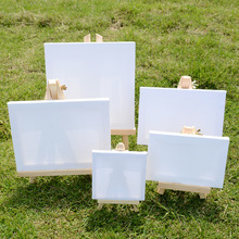 画架迷你桌面展示架美术生油画三角架画板儿童支架台式折叠三脚架