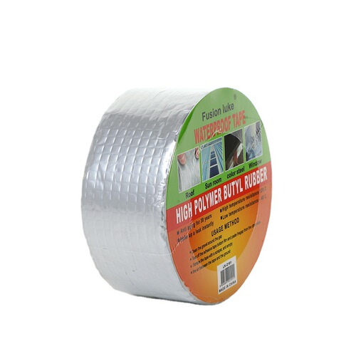 Super Factory Color Steel Roof Car Sunroom Leak Repair Street Stall Checkered Aluminum Foil Waterproof Butyl Tape