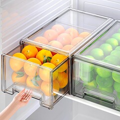 佳帮手厨房冰箱抽屉式保鲜盒水果蔬菜鸡蛋冷藏收纳整理
