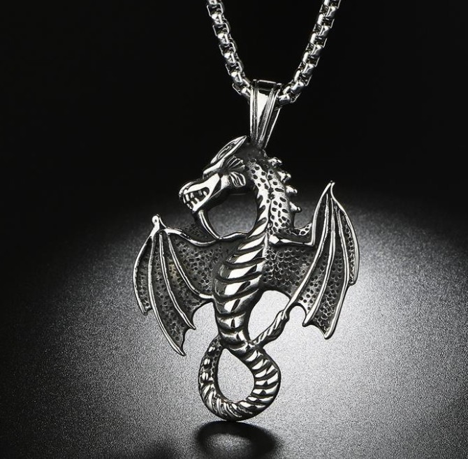 Dragon+titanium steel chain