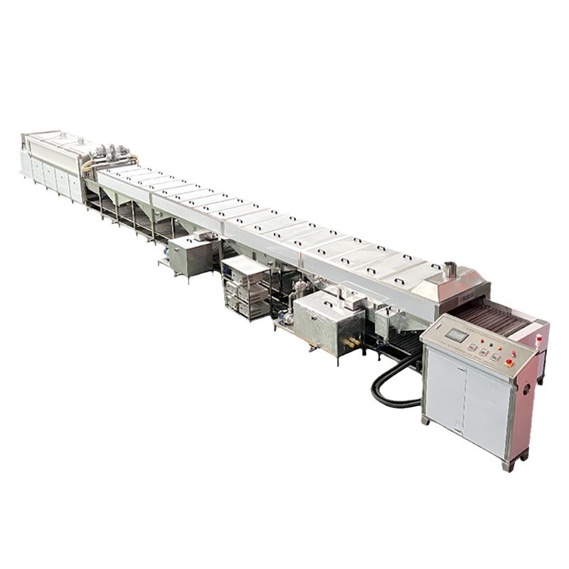 Glass Cup Vacuum Plating Pre-Cleaning and Drying Line Coffee Cup Glass Container Ultrasonic Cleaning and Drying Machine Customized