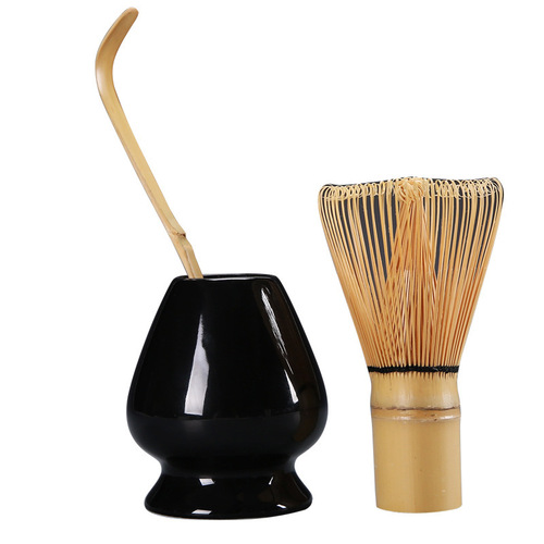 Wholesale Japanese matcha tea set, one hundred tea brushes, Song Dynasty tea-making tools, three-piece set, bamboo tea spoons