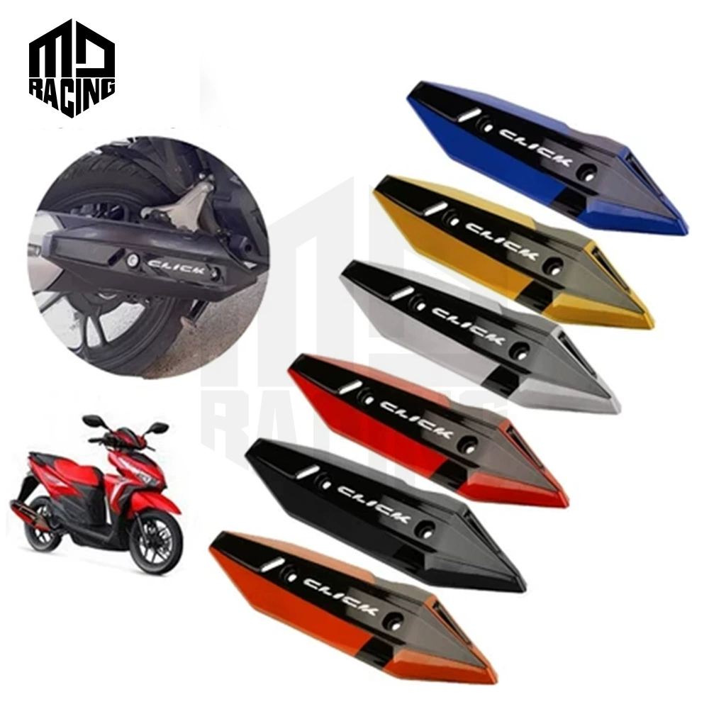 Юго-Восточная Азия Новый мотоцикл CLICK Модифицированные аксессуары Цветной внешний вид декоративные части мотоцикла антиожогенный выхлопная труба