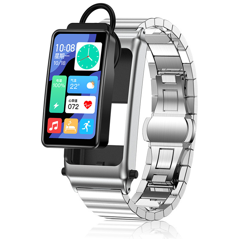 2025 スマートウォッチフルタッチスクリーンブレスレットアップグレードされた大画面 Bluetooth ヘッドセットスマートウォッチツーインワン血糖|undefined