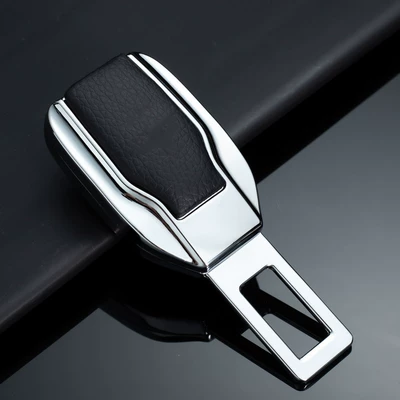 Car seat belt extender dual-purpose female buckle dual-purpose universal shield dual-purpose leather buckle car supplies (Other Automotive Interior Supplies) - no-label