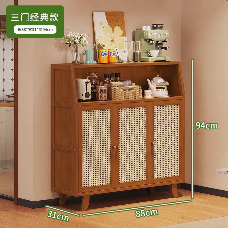 armario de comedor armario de té nuevo estilo chino simple armario de cocina sala de estar contra la pared armario de almacenamiento a prueba de polvo