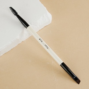 Korean Cabinet Barbie BB Home Two Double Eyelash Brush Spiral Eyebrow Brush Blade Fine Eyebrow Brush Cangzhou Makeup Brush