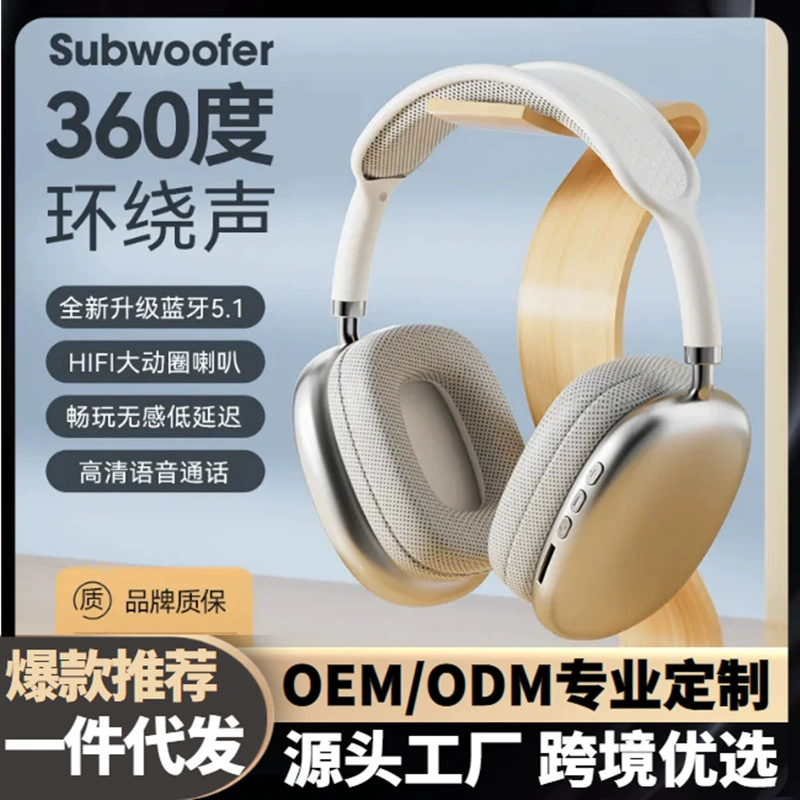 Wireless Bluetooth Headset AIRMAXP9 P9MAXPRO, Bluetooth 5.3, 200mAh, Stereo